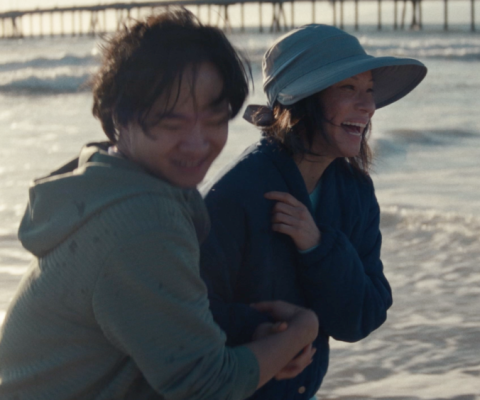 Lucy Liu and Lawrence Shou in Rosemead