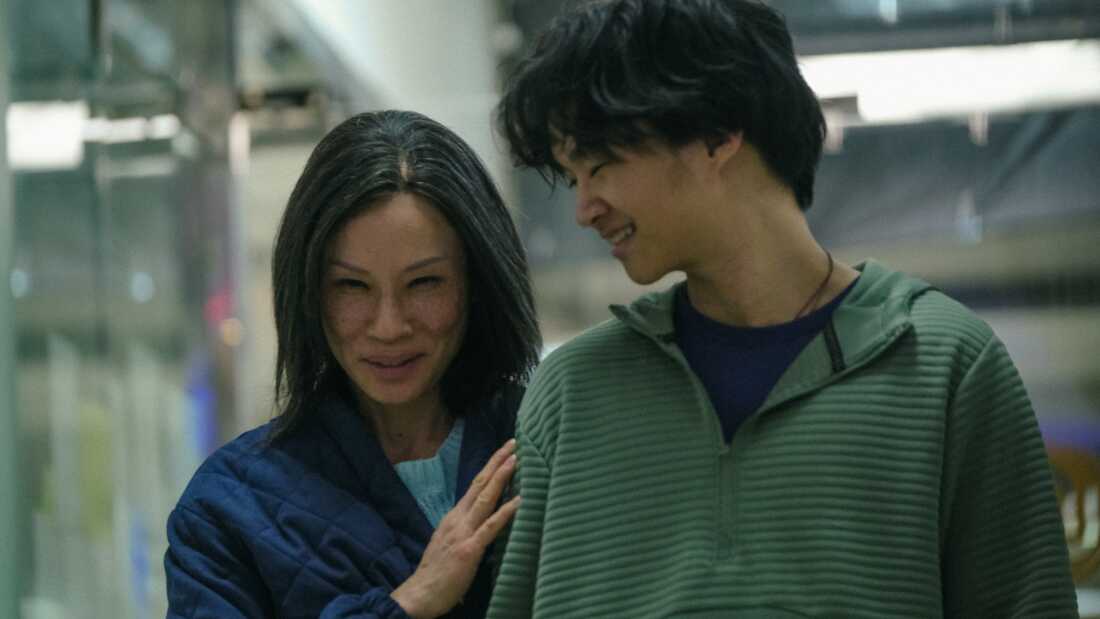 Lucy Liu and Lawrence Shou in Rosemead