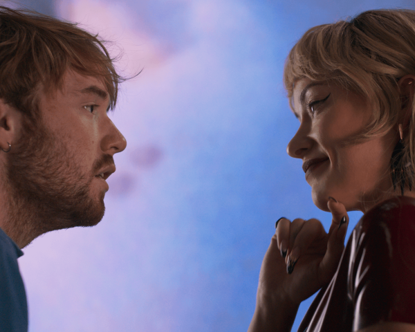 Olivia Wilde and Cooper Hoffman in I Want Your Sex