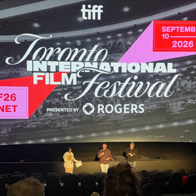 Canadian doc GAIL has been a hit with #TIFF26 audiences. Here’s director @michaelmaxxis and Our Lady Peace’s @duncancoutts after today’s screening, talking about this cinematic story on their super fan from the Bronx.