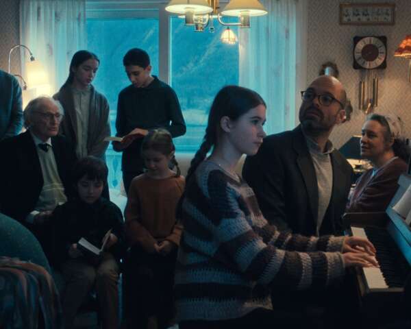 Sebastian Stan and Vanessa Ceban in Fjord