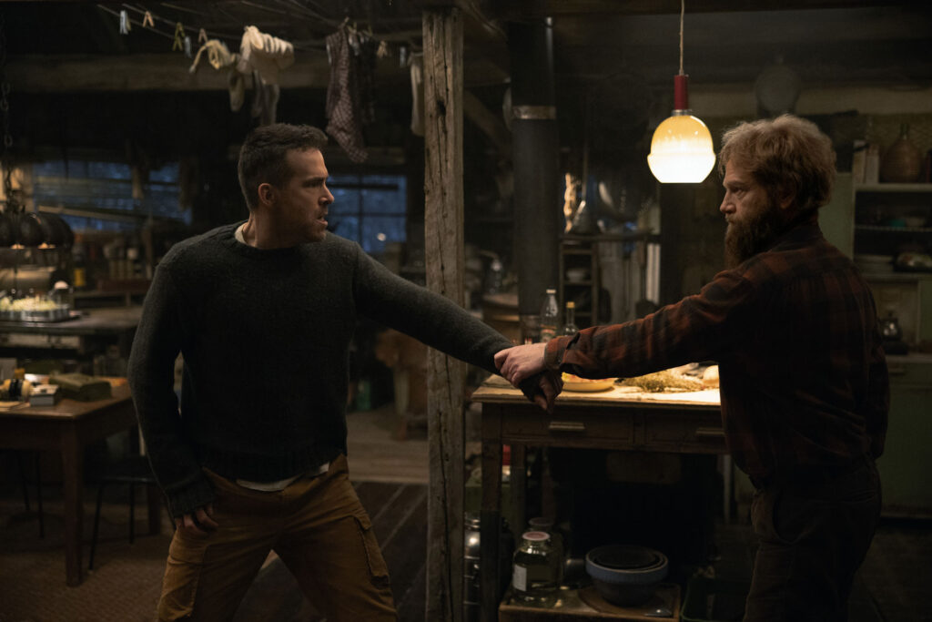 Ryan Reynolds and Kenneth Branagh in "Mayday," premiering September 4, 2026 on Apple TV.